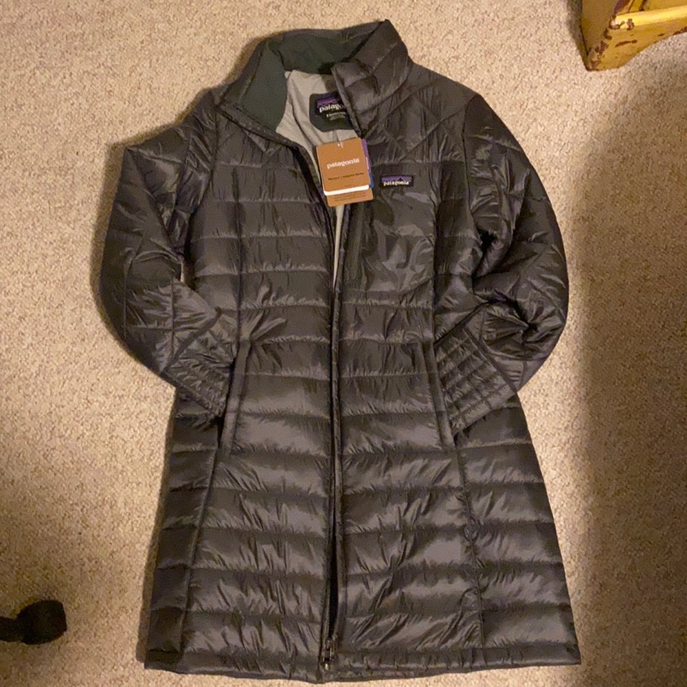 Grey Patagonia parka